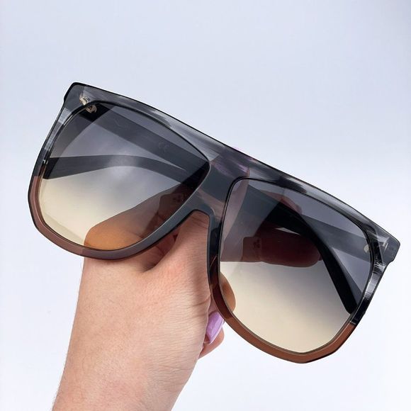 Loewe LW40001F FILIPA 20B Sunglasses Trasparent Grey Gradient Smoke Women - Picture 2 of 11